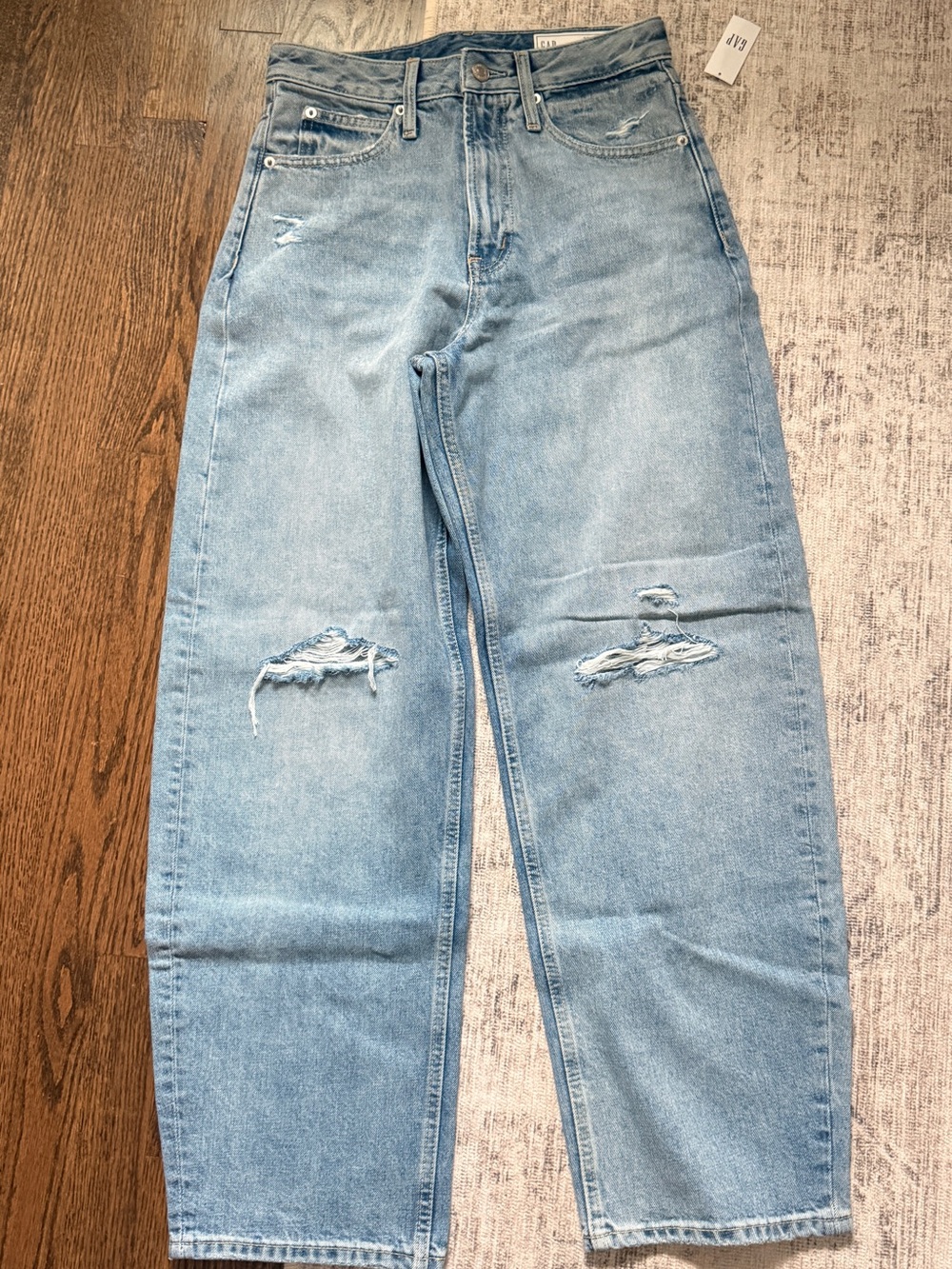 GAP Denim Jeans Curvy Barrel High Rise